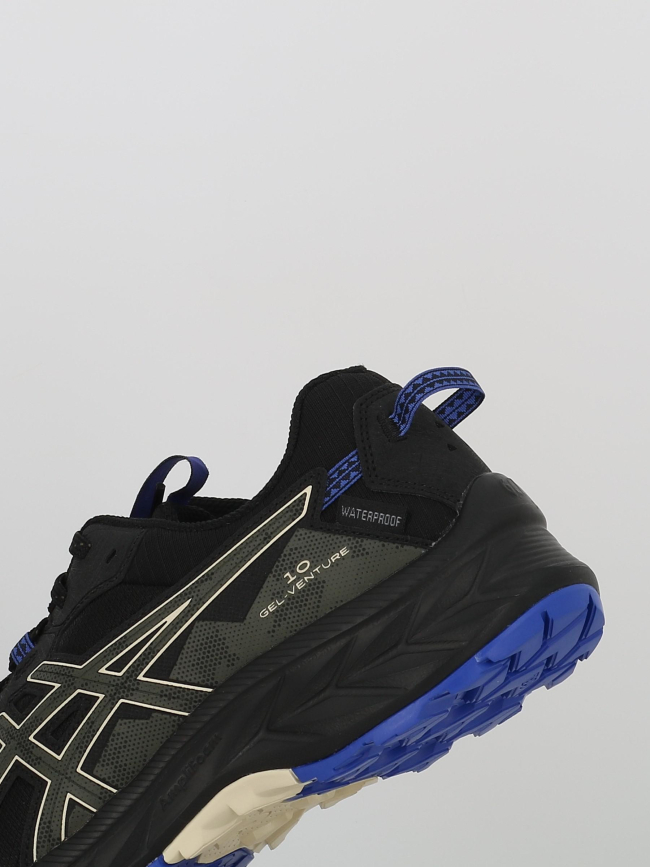 Chaussures de trail gel venture 10 noir bleu homme - Asics