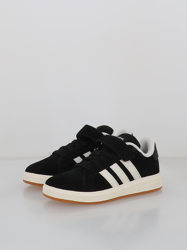 Baskets à scratch grand court 00s el noir enfant - Adidas