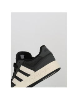Baskets breakbase noir blanc enfant - Adidas