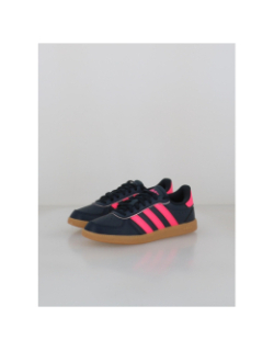 Baskets breaknet sleek bleu marine rose enfant - Adidas