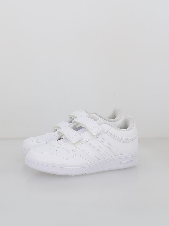 Baskets à scratch hoops 4.0 cf blanc enfant - Adidas