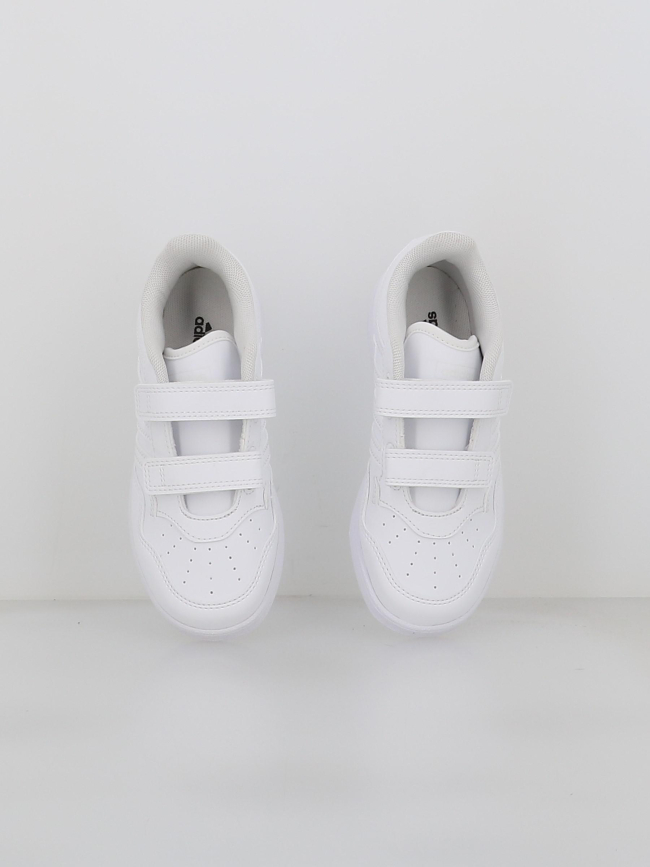 Baskets à scratch hoops 4.0 cf blanc enfant - Adidas
