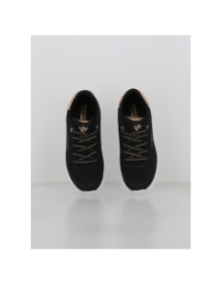 Baskets uni lite noir doré fille - Skechers