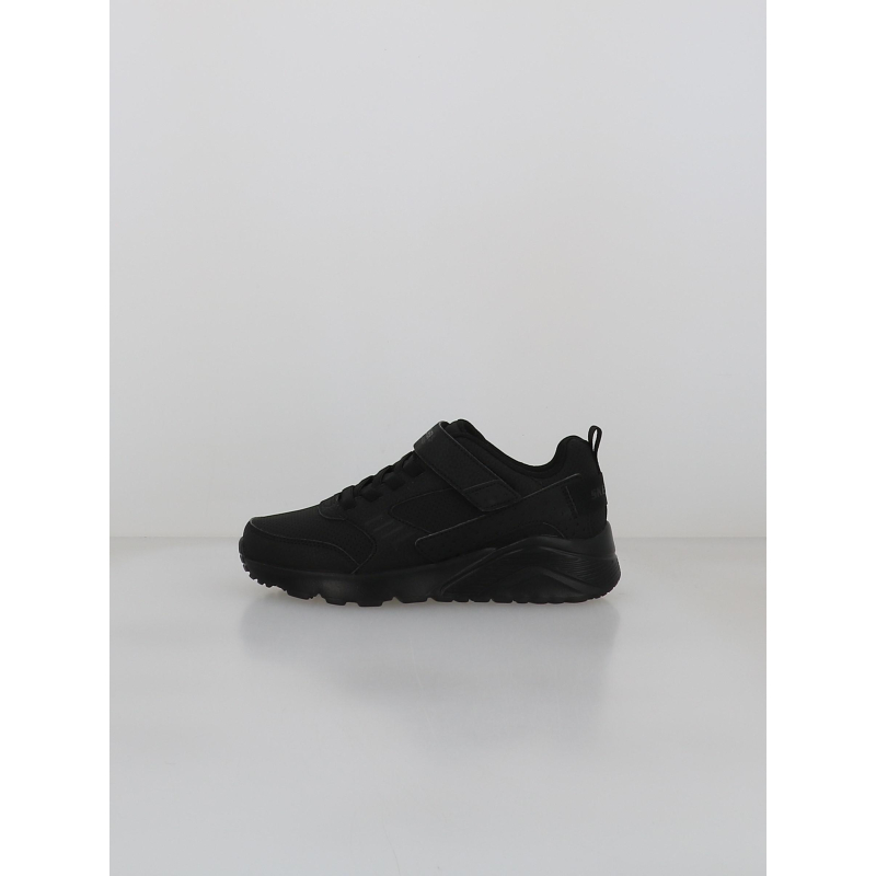 Baskets à scrach uno lite donex noir enfant - Skechers