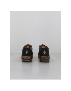 Baskets uno loving love noir doré femme - Skechers