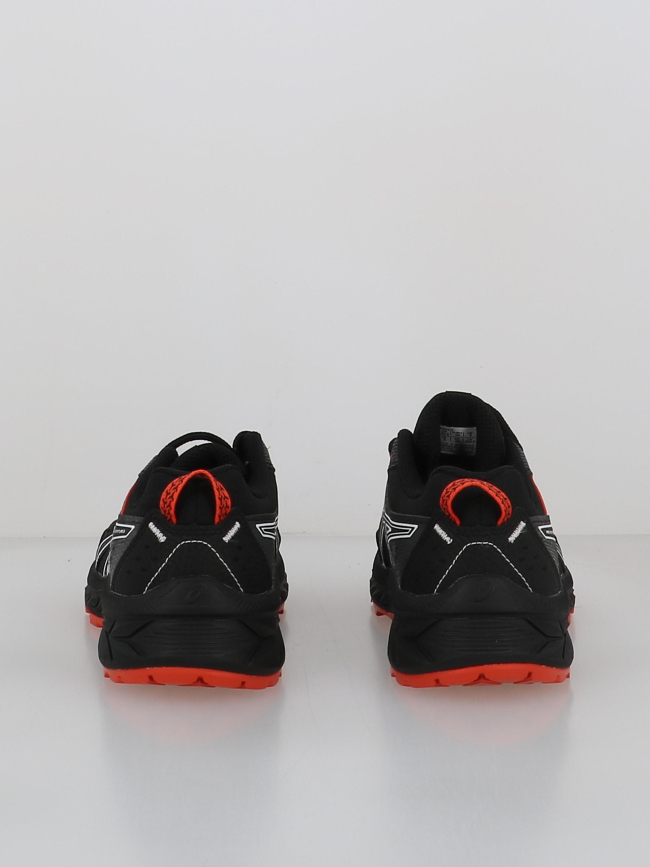 Chaussures de trail pre venture 9 gs noir rouge enfant - Asics