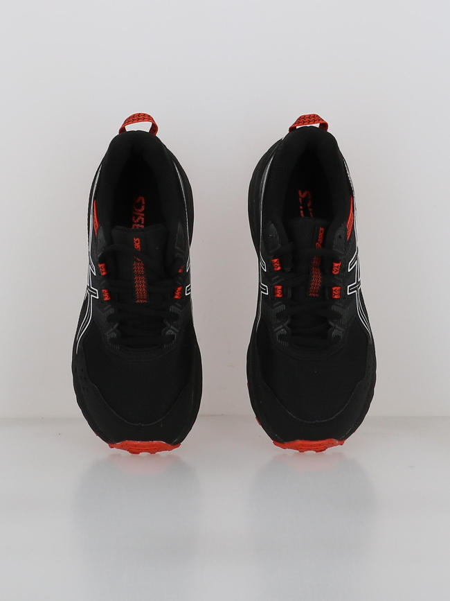 Chaussures de trail pre venture 9 gs noir rouge enfant - Asics