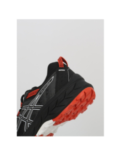 Chaussures de trail pre venture 9 gs noir rouge enfant - Asics