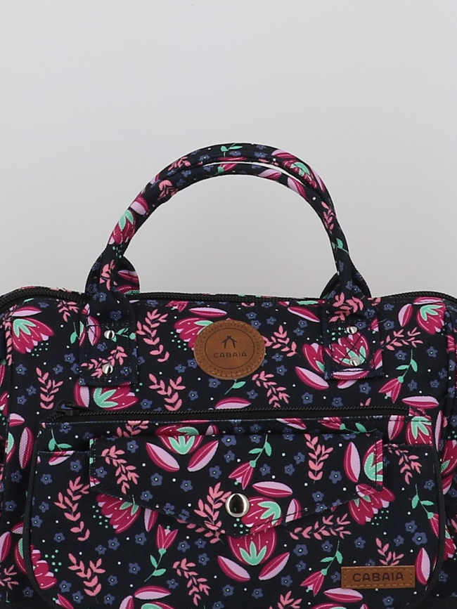 Sac crossbody adventurer grotta verde bleu - Cabaïa