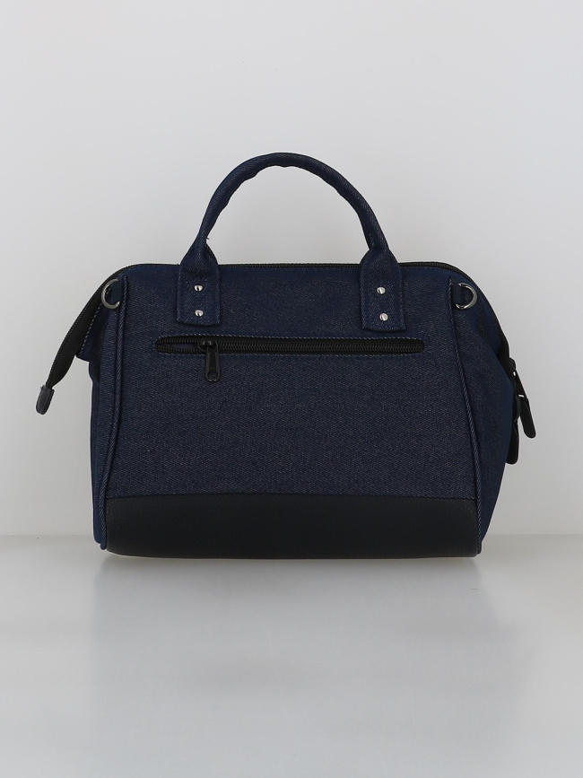 Sac crossbody adventurer denim namur bleu femme - Cabaïa
