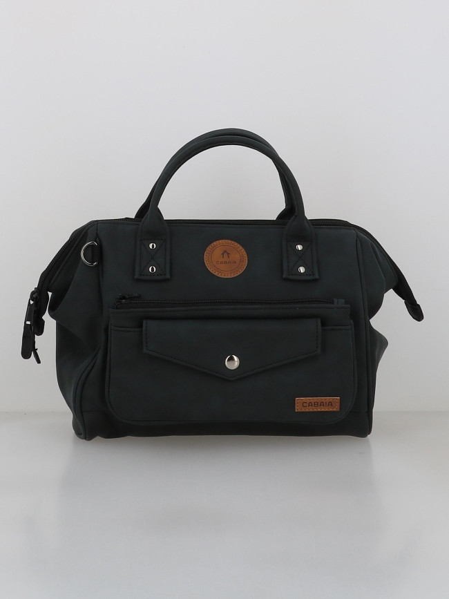 Sac crossbody adventurer le havre noir femme - Cabaïa