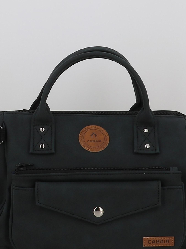 Sac crossbody adventurer le havre noir femme - Cabaïa