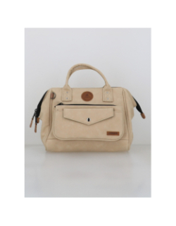 Sac crossbody adventurer andenne beige femme - Cabaïa