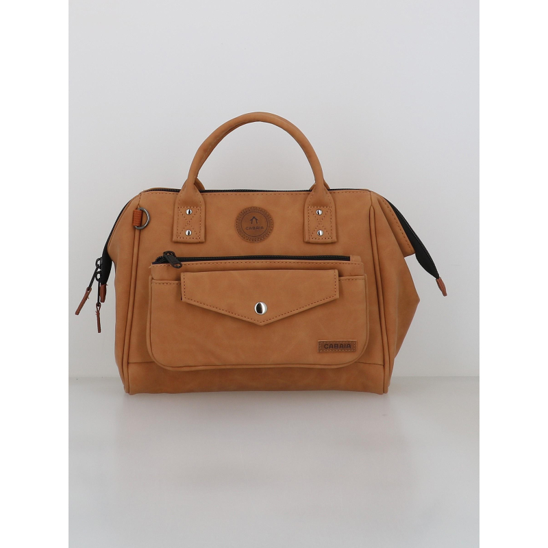 Sac crossbody adventurer moscow marron femme - Cabaïa