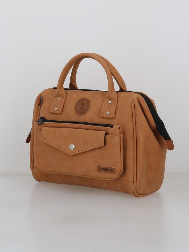 Sac crossbody adventurer moscow marron femme - Cabaïa