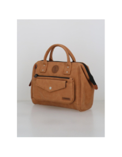 Sac crossbody adventurer moscow marron femme - Cabaïa