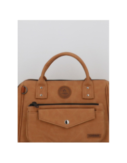 Sac crossbody adventurer moscow marron femme - Cabaïa