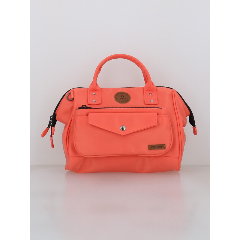 Sac crossbody adventurer bari orange femme - Cabaïa