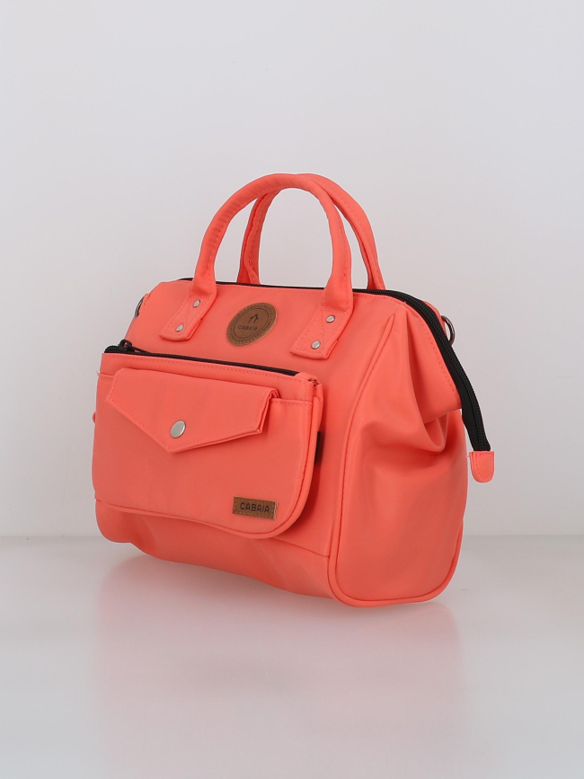 Sac crossbody adventurer bari orange femme - Cabaïa