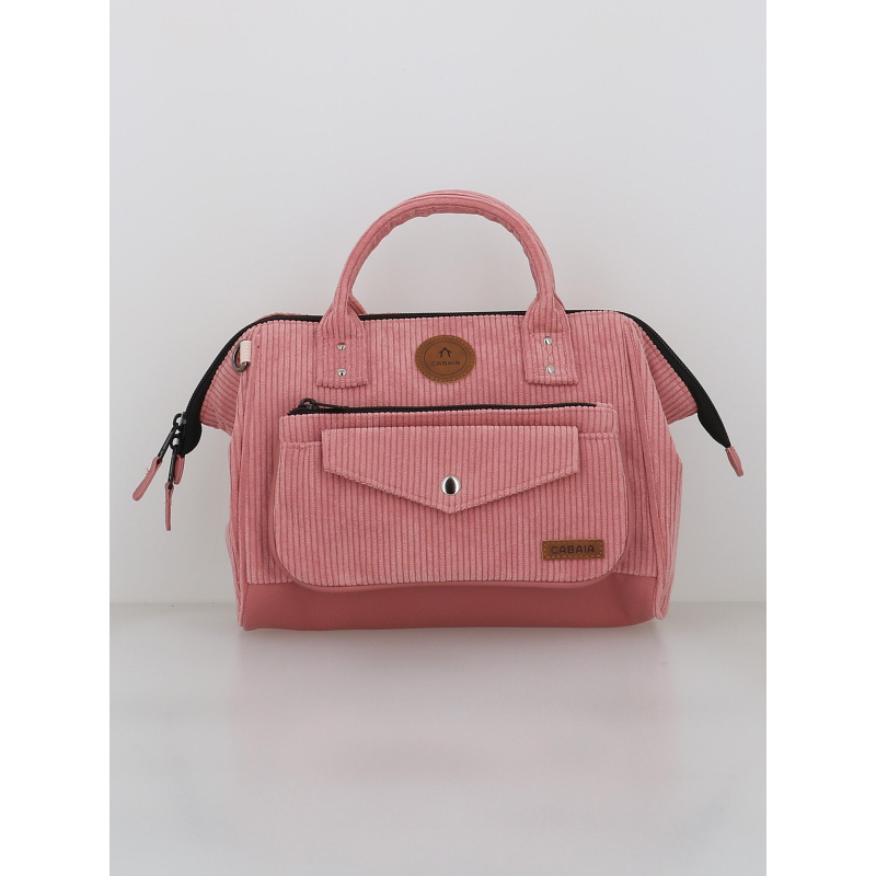 Sac crossbody adventurer velvet gold coast rose femme - Cabaïa