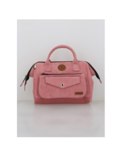 Sac crossbody adventurer velvet gold coast rose femme - Cabaïa