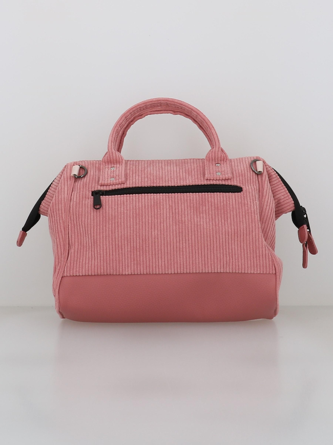 Sac crossbody adventurer velvet gold coast rose femme - Cabaïa