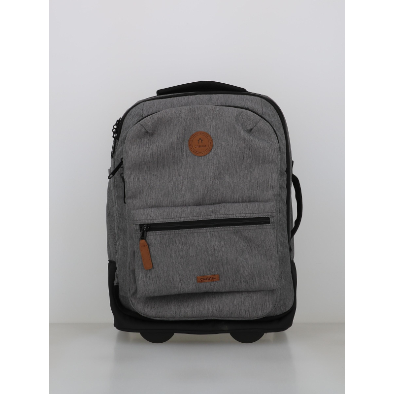 Valise souple à roulettes xs getaria gris - Cabaïa