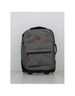 Valise souple à roulettes xs getaria gris - Cabaïa