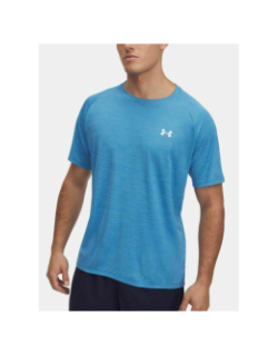 T-shirt ua tech textured bleu homme - Under Armour