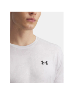 T-shirt de sport ua tech vent jacquard gris homme - Under Armour