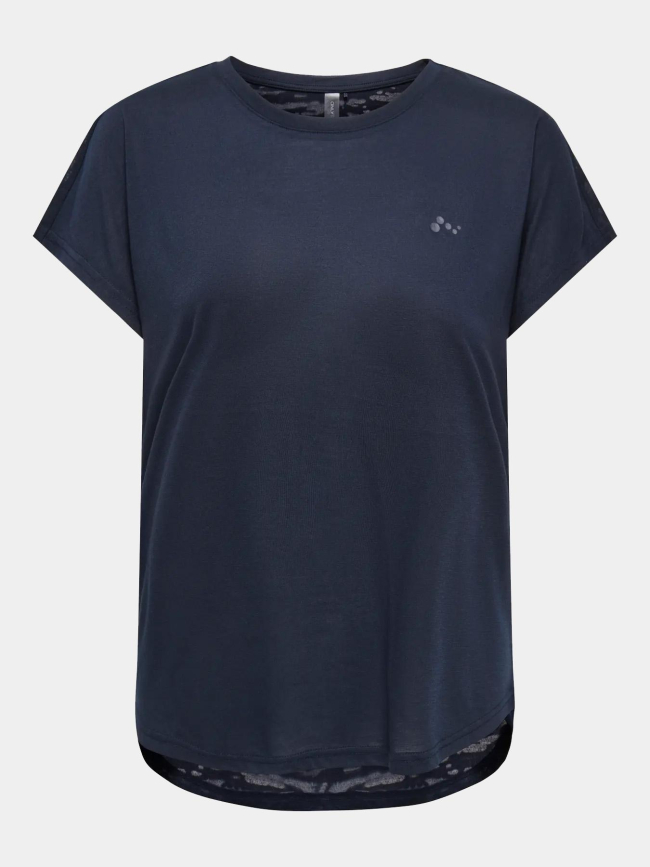 T-shirt de sport onpaub-sage bleu marine femme - Only