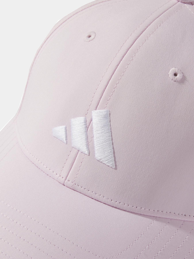 Casquette de baseball logo brodé rose - Adidas