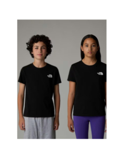 T-shirt simple dome noir enfant - The North Face