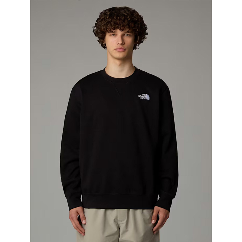 Sweat à col rond essential relaxed noir homme - The North Face