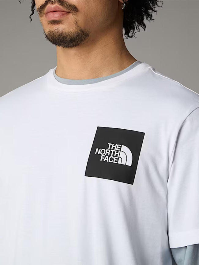 T-shirt à manches courtes fine blanc homme - The North Face