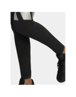 Legging de sport glam leg logo argenté noir fille - Adidas