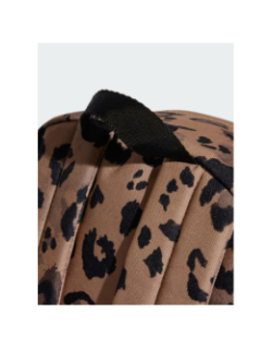 Sac à dos léopard à logo 3 bandes marron - Adidas