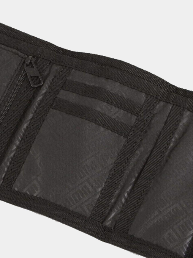 Portefeuille phase aop à motif camouflage noir et gris - Puma