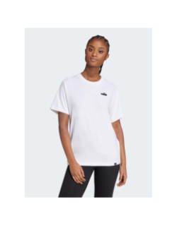 T-shirt lounge slide graphic blanc femme - Adidas