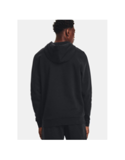Sweat à capuche ua icon fleece noir homme - Under Armour