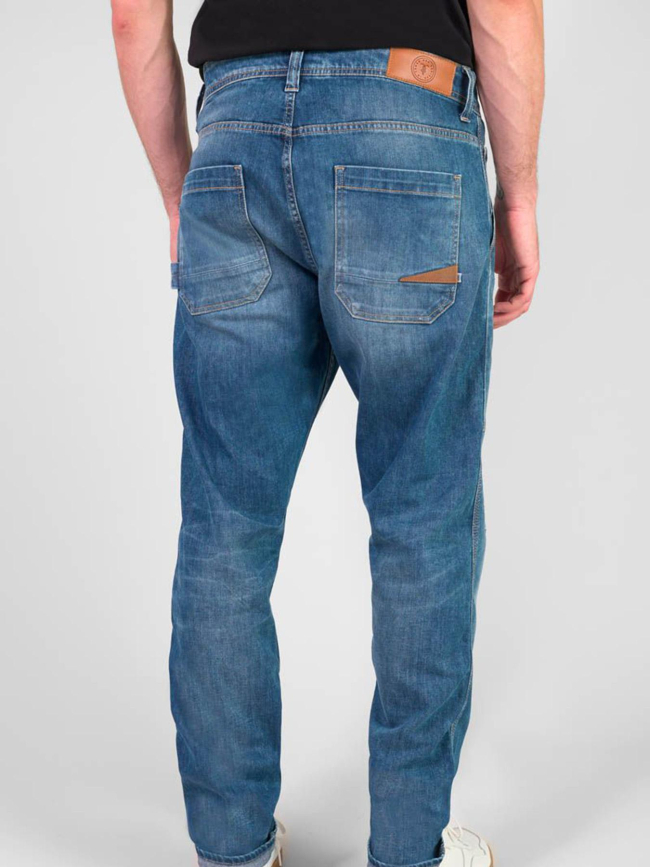 Jean lose work bleu homme - Le Temps Des Cerises