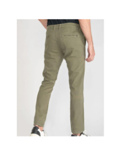 Pantalon chino jogg kurt kaki homme - Le Temps Des Cerises