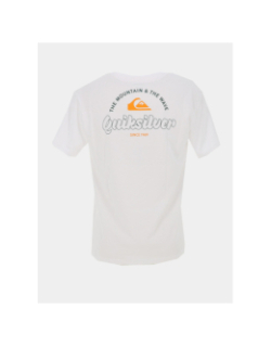 T-shirt à manches courtes nimbus blanc homme - Quiksilver