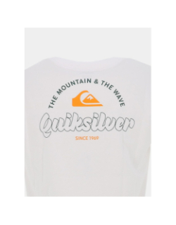 T-shirt à manches courtes nimbus blanc homme - Quiksilver