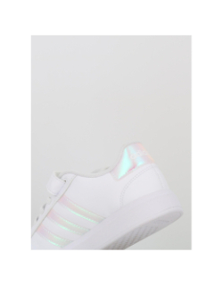 Baskets à scratch grand court 2.0 irisé el blanc fille - Adidas