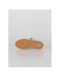 Baskets à scratch breakbase vert blanc enfant - Adidas