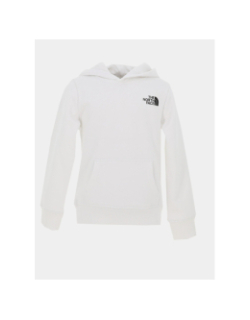 Sweat à capuche box nse regular blanc enfant - The North Face