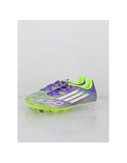 Chaussures de football f50 league fg/mg violet - Adidas
