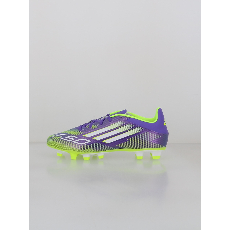 Chaussures de football f50 club fg/mg violet - Adidas
