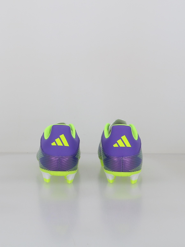 Chaussures de football f50 club fg/mg violet - Adidas